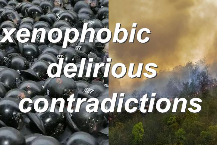 xenophobic delirious contradictions