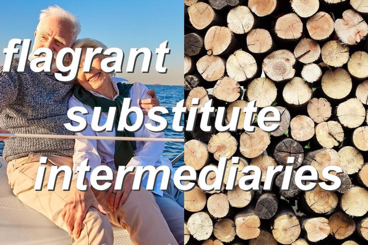 flagrant substitute intermediaries