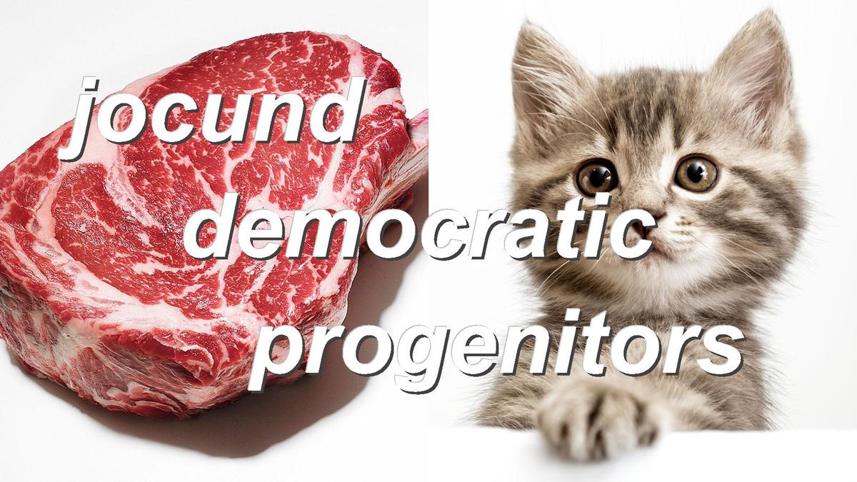 jocund democratic progenitors