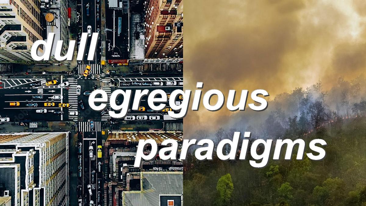 dull egregious paradigms