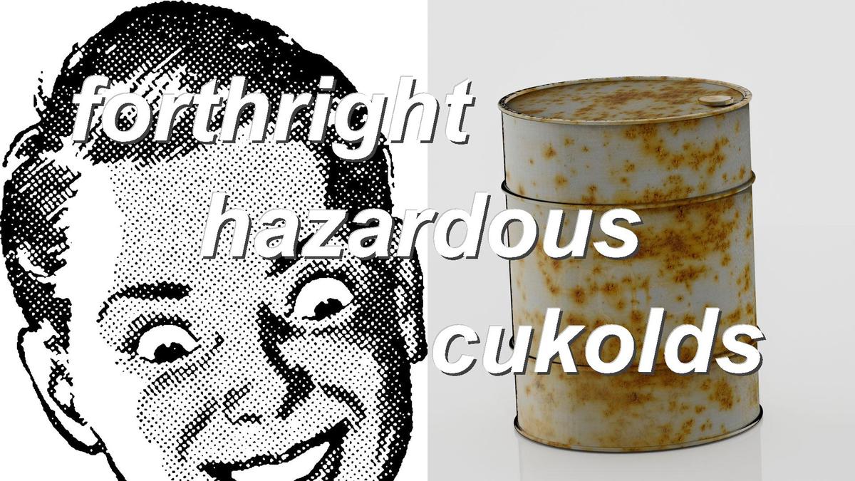 forthright hazardous cukolds