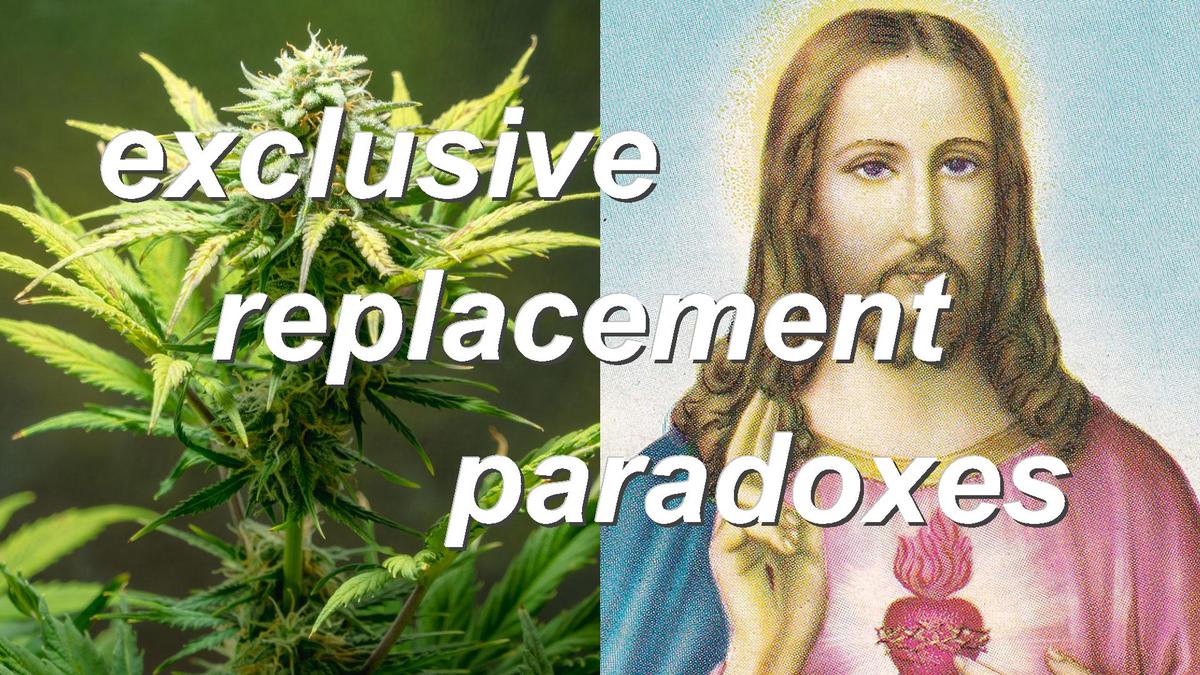 exclusive replacement paradoxes