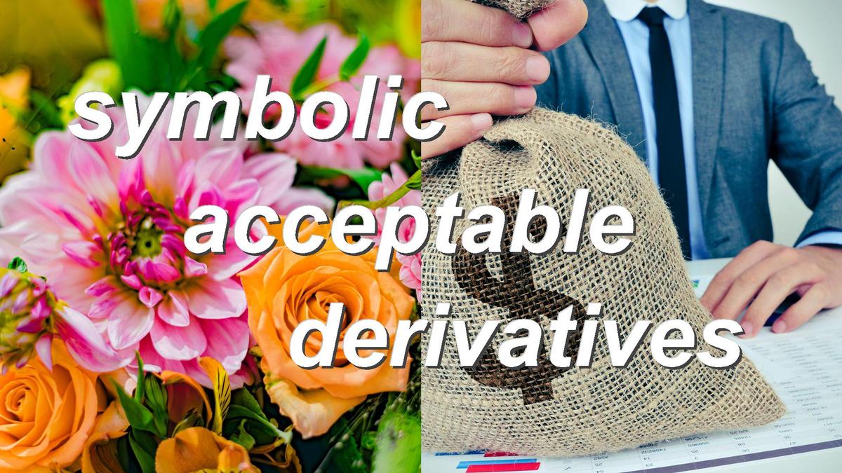 symbolic acceptable derivatives