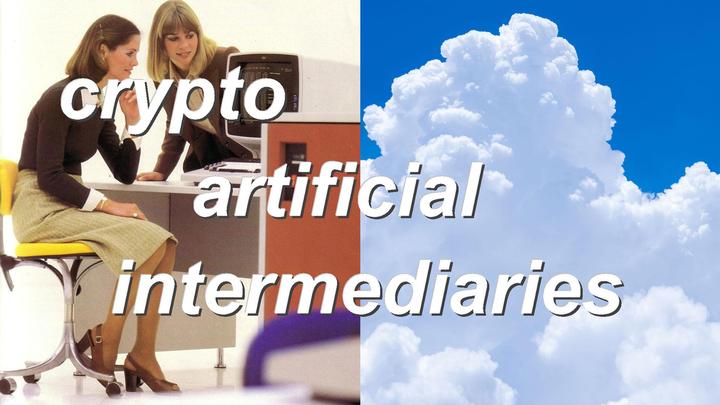 crypto artificial intermediaries