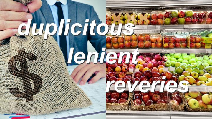 duplicitous lenient reveries