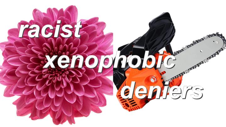 racist xenophobic deniers