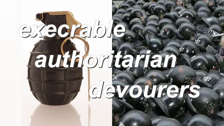 execrable authoritarian devourers