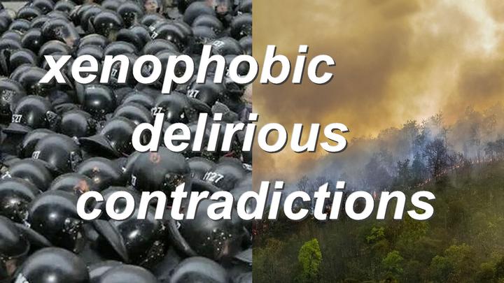 xenophobic delirious contradictions